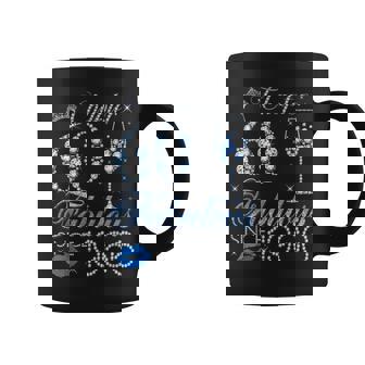 Chapter 60 60Th Birthday Crown Wine Glass Denim And Diamonds Coffee Mug | Mazezy