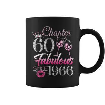 Chapter 60 Fabulous Since 1966 60Th Birthday Ladies Women Coffee Mug - Thegiftio UK