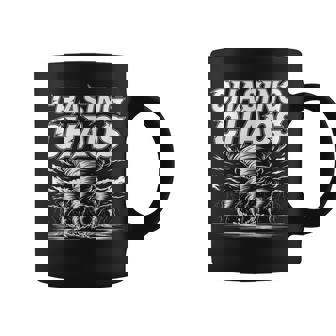 Chasing Chaos Tornado Storm Chaser Extreme Weather Art Tank Top Coffee Mug | Mazezy