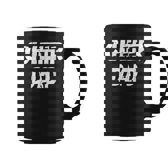 Cheer Dad Cheerleading Dads Fathers Day Support Father Coffee Mug | Mazezy