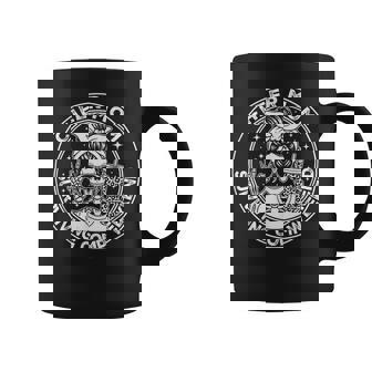 Cheer Mom Surviving Comp Weekend Cheerleading Skeleton Coffee Mug | Mazezy