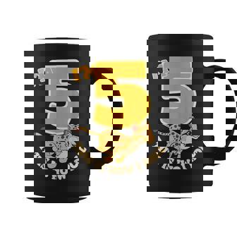 Cheetah 5th Birthday Party Jungle Safari Wild Cat Wildlife Coffee Mug | Mazezy