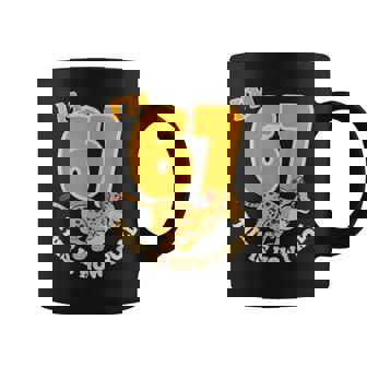 Cheetah 67th Birthday Party Jungle Safari Wild Cat Wildlife Coffee Mug | Mazezy