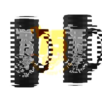 Cheetah 75th Birthday Party Jungle Safari Wild Cat Wildlife Coffee Mug | Mazezy