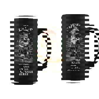 Cherokee North Carolina Hiking Trail Adventure Mushroom Coffee Mug | Mazezy