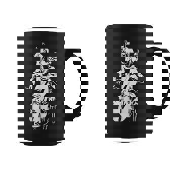 Cheval Jouant Duioloncelle Musique Amoureux Tasse - Cadeauxyz