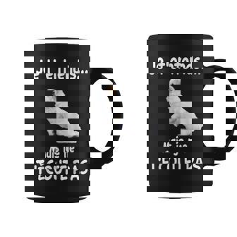 Chien De Montagne Des Pyrénées Chien Noir Classique -Adulte Manche Courte Taille Importé Tasse - Cadeauxyz