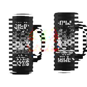 Chillin' With My Gnomies Family Gnome Christmas Coffee Mug | Mazezy