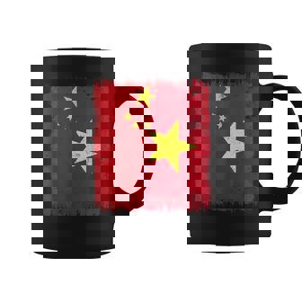 China Vietnam Half Flag Chinese Vietnamese History Coffee Mug | Mazezy