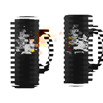 Chinese Horse Samoyed Kids Happy New Year Coffee Mug | Mazezy