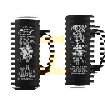 Choir Teacher Choral Director Coffee Mug | Mazezy
