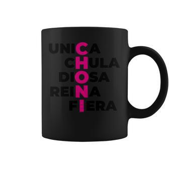 Choni Para Las Reinas Del Barrio Manga Larga Taza de café - Regaloses