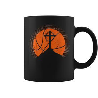 Christian Basketball Jesus Christ Basketball Religious Coffee Mug - Thegiftio