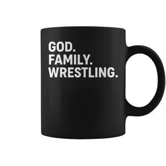 Christian God Family Wrestling Faith Family Wrestling Coffee Mug - Thegiftio UK