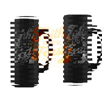 Christian Thanksgiving Pumpkin Pie Cute Women's Faith Church Coffee Mug | Mazezy