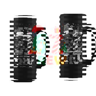 Christmas 67 Crew Brainrot Candy Cane Lights Holiday Coffee Mug | Seseable UK