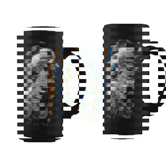 Christmas Bison For Music Festivals Ravers EDM Xmas Party Coffee Mug | Mazezy