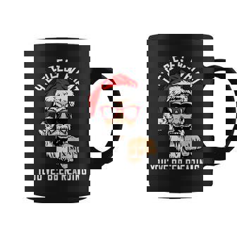 Christmas Bookish He Sees What You've Been Reading Coffee Mug - Thegiftio