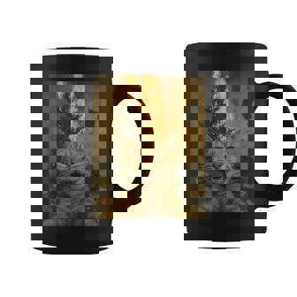 Christmas Cat Selfie Festive Ginger Cat Coffee Mug - Thegiftio