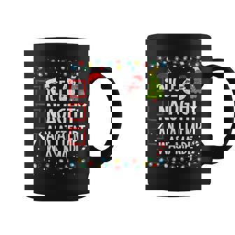 Christmas Checklist Naughty Nice An Attempt Was Made Coffee Mug - Thegiftio