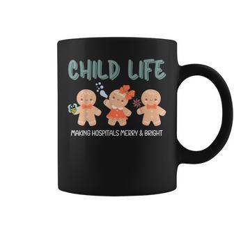 Christmas Child Life Specialist Gingerbread CLS CCLS Therapy Coffee Mug | Mazezy