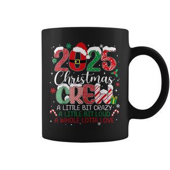 Christmas Crew 2025 Family Christmas Xmas Pajamas Matching Coffee Mug - Thegiftio UK
