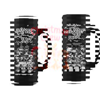 Christmas Crew Xmas Puppy Dog Christmas Bernedoodle Coffee Mug | Mazezy