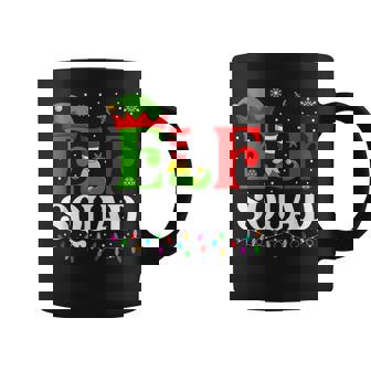 Christmas Elf Squad Xmas Matching Pajamas Women Coffee Mug - Seseable