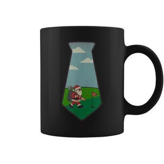 Christmas Golf Xmas Golfing Santa Golfer Coffee Mug - Thegiftio UK