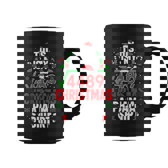 This Is My Christmas Pajama 67 Meme Square Root 4489 Coffee Mug | Seseable CA