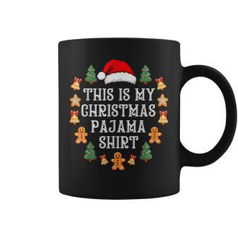 This Is My Christmas Pajama Xmas Pj Women Coffee Mug - Monsterry