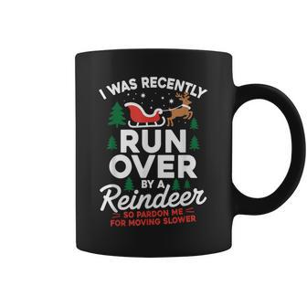 Christmas Runover By Reindeer Xmas Coffee Mug - Thegiftio