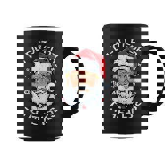 Christmas Santa I Did It For Hos Xmas Adult Humor Men Coffee Mug | Seseable FR