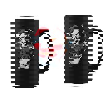 Christmas Snowman Archery Santa Hat Pajama Family Matching Coffee Mug | Mazezy