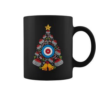 Christmas Tree Lights Curling For Men Boy Coffee Mug | Mazezy