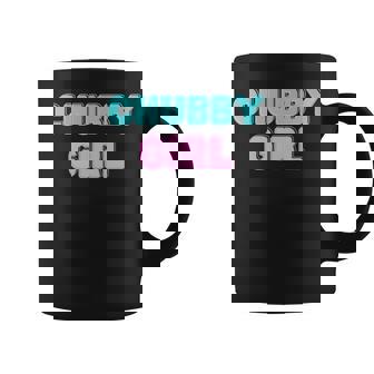 Chubby Girl 長袖tシャツ コーヒーマグ - Kawaiitshirt