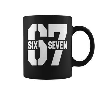 Classic 67 Meme I Love Six Seven Coffee Mug - Monsterry