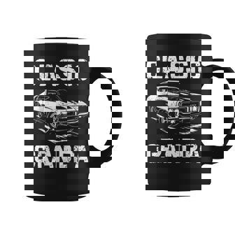 Classic Grandpa Old Classic Car Lover Coffee Mug - Monsterry
