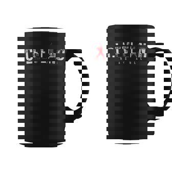 Cleveland City Baseball Vintage Ballbase Coffee Mug | Seseable CA