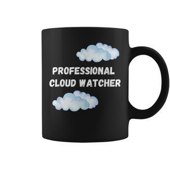 Cloud Watching Pro Cute Sky Lover Puffy Cloud Coffee Mug | Mazezy