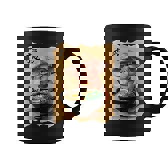 Cochon Homme Kawaii Mangeant Ramen Japonais Cochon Tasse - Cadeauxyz
