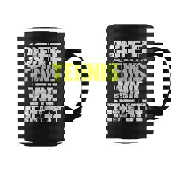 Coffee Tennis Wine Repeat Ball Sports Coffee Mug | Mazezy