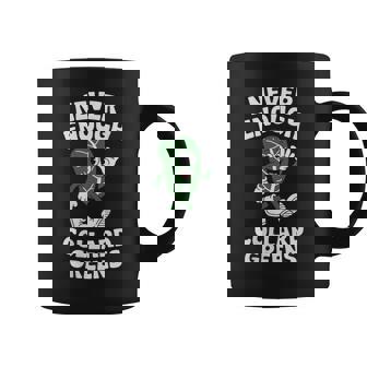 Collard Green Or Collard Greens Retro Coffee Mug | Mazezy