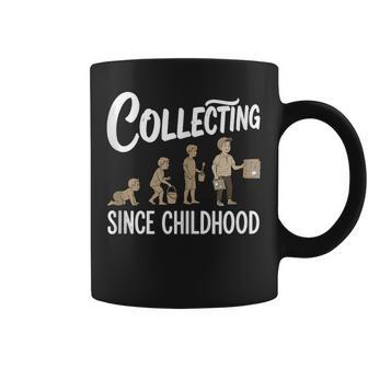 Collecting Since Childhood Beachcomber Evolution Tank Top Coffee Mug | Mazezy