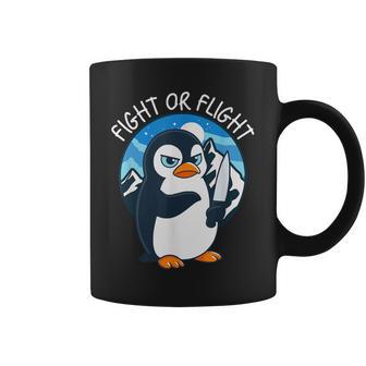 Combattre Ouoler Meme Pingouin Tasse - Cadeauxyz