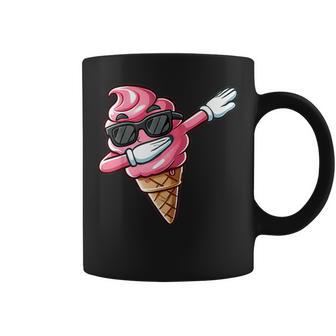 Con Motivo Gelato Alla Moda Nero Manica Corta Estate Cartone Animato Tazze - Novitaregali