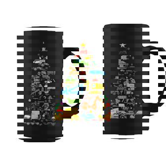 Construction Vehicles Truck Boys Toddler Christmas Tree Coffee Mug - Thegiftio