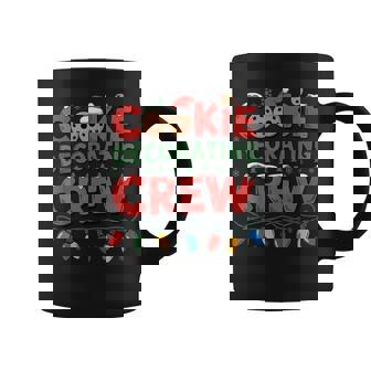 Cookie Decorating Crew Christmas Baking Baker Santa Hat Coffee Mug | Mazezy