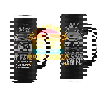 Cooking Relax LET The Rice Cooker Handle IT Cooks Coffee Mug | Mazezy