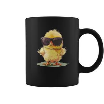Cool Baby Poultry Costume With Sunglasses Coffee Mug - Thegiftio